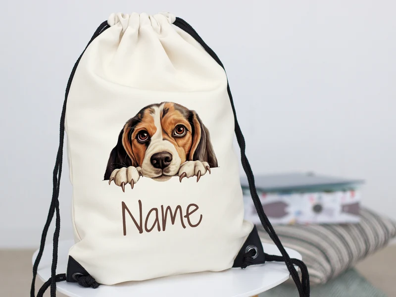 Turnbeutel Beagle