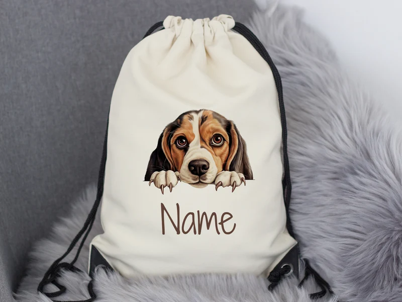 Turnbeutel Beagle