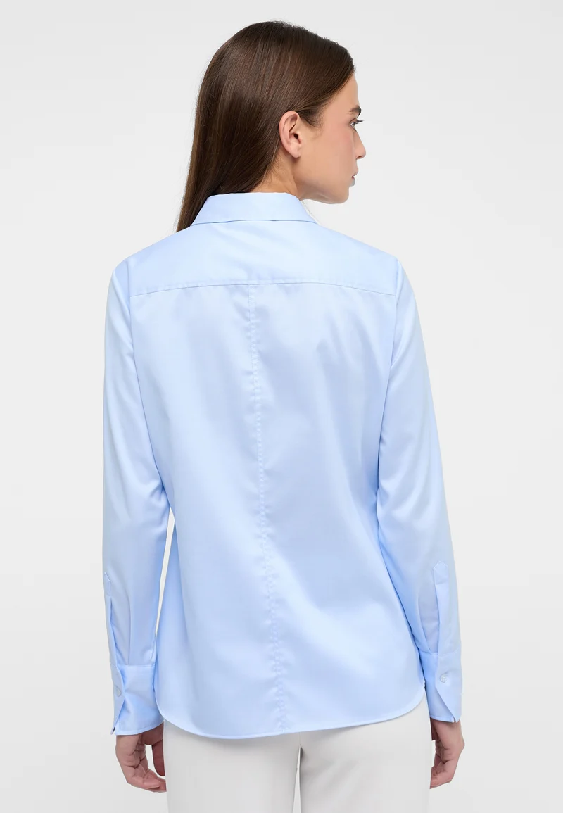 Cover Shirt Bluse Twill Langarm