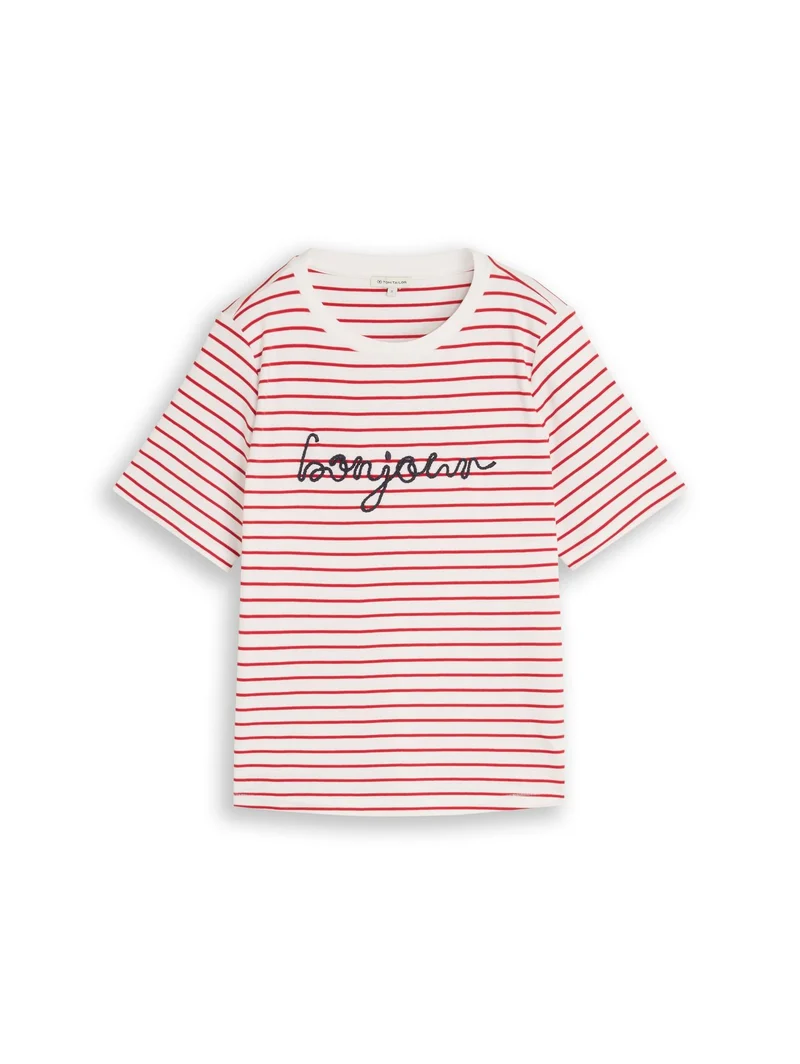 T-Shirt mit Schriftzug