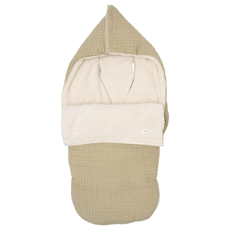 Stroller footmuff teddy Oslo olive