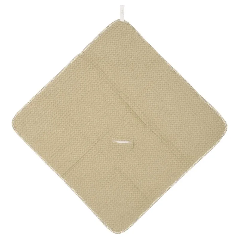 Wrap towel teddy Oslo olive