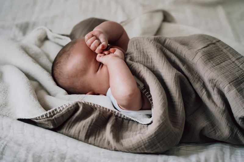 Bassinet blanket teddy Faro caffe