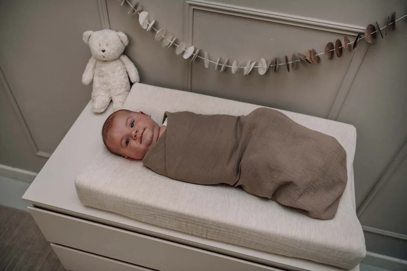 Muslin swaddle Faro caffe