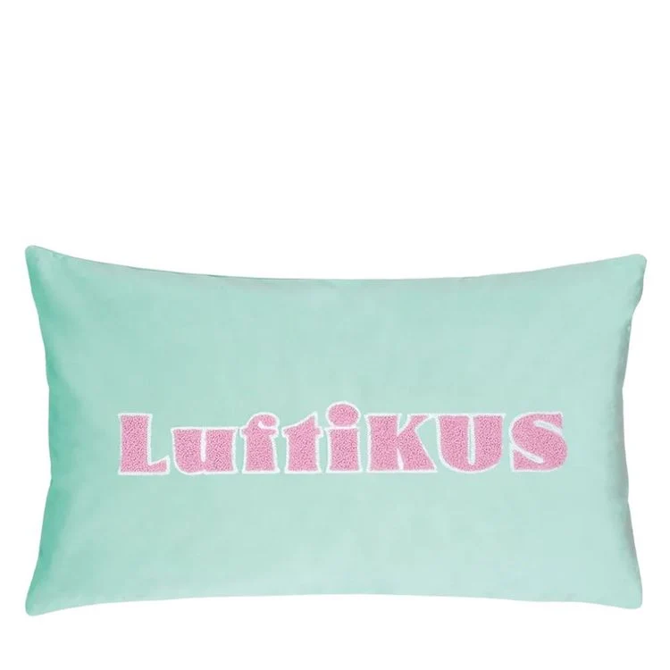 Pad Kissenhülle LETTERS Luftikus mintfarben 30 x 50 cm