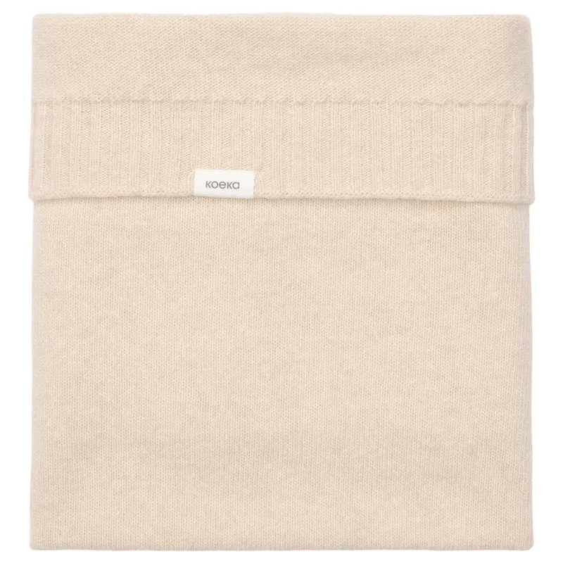 Basinett blanket premium wool Beja warm white