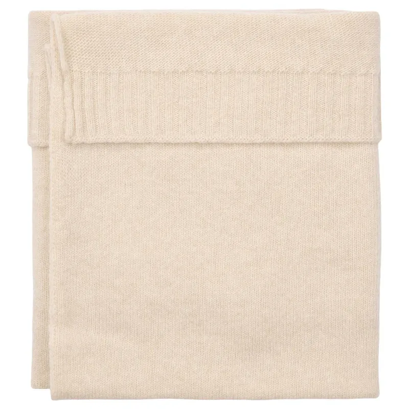 Basinett blanket premium wool Beja warm white