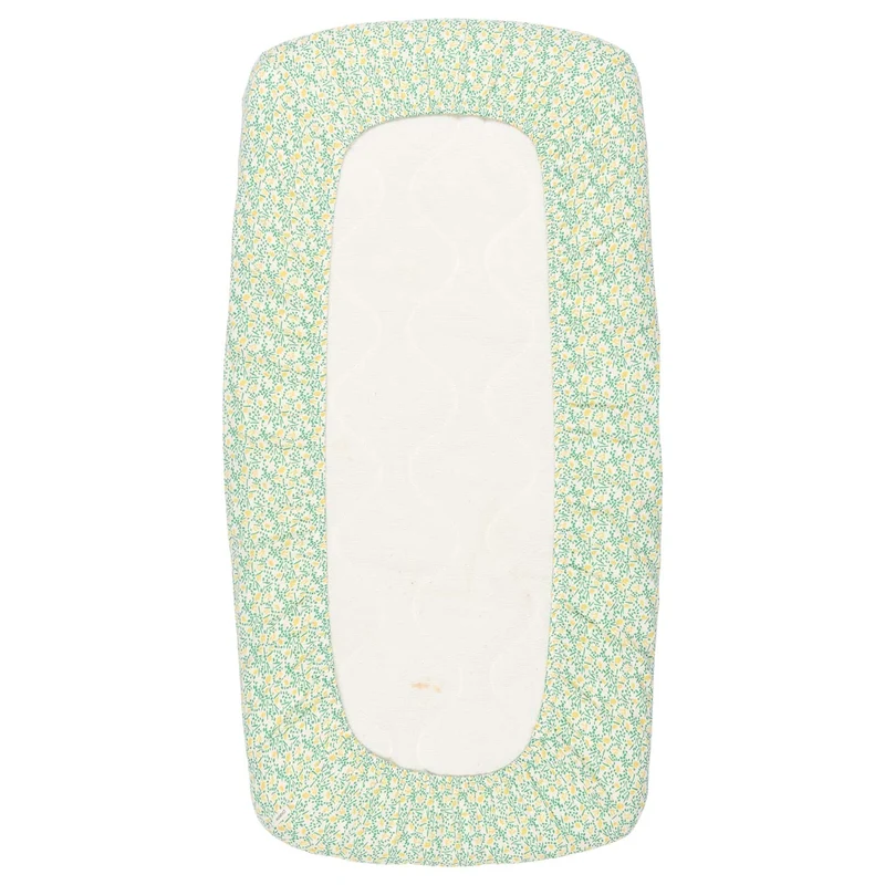 Bassinet fitted sheet Meadow off white