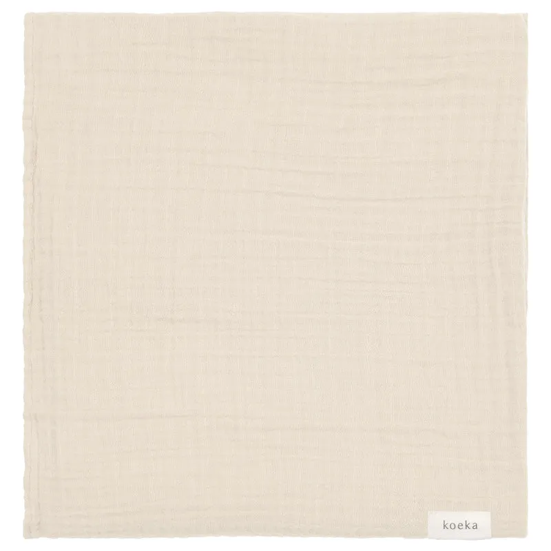 Muslin swaddle Faro warm white