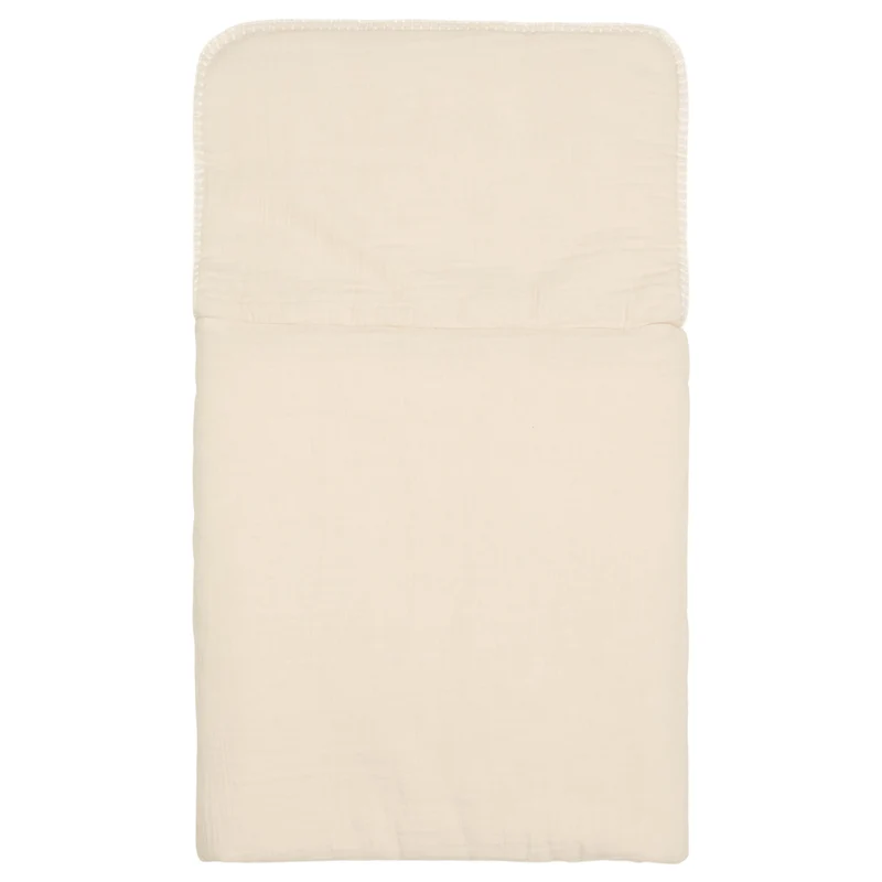 Wrap blanket Faro warm white