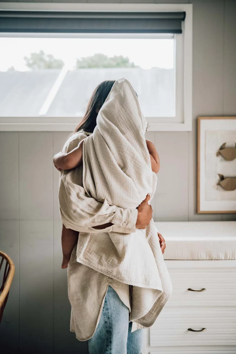 Wrap towel Faro warm white