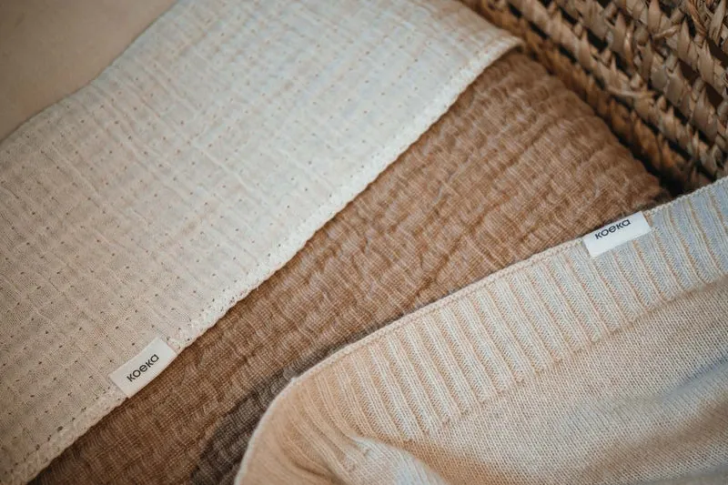 Cot blanket Rivoli caffe