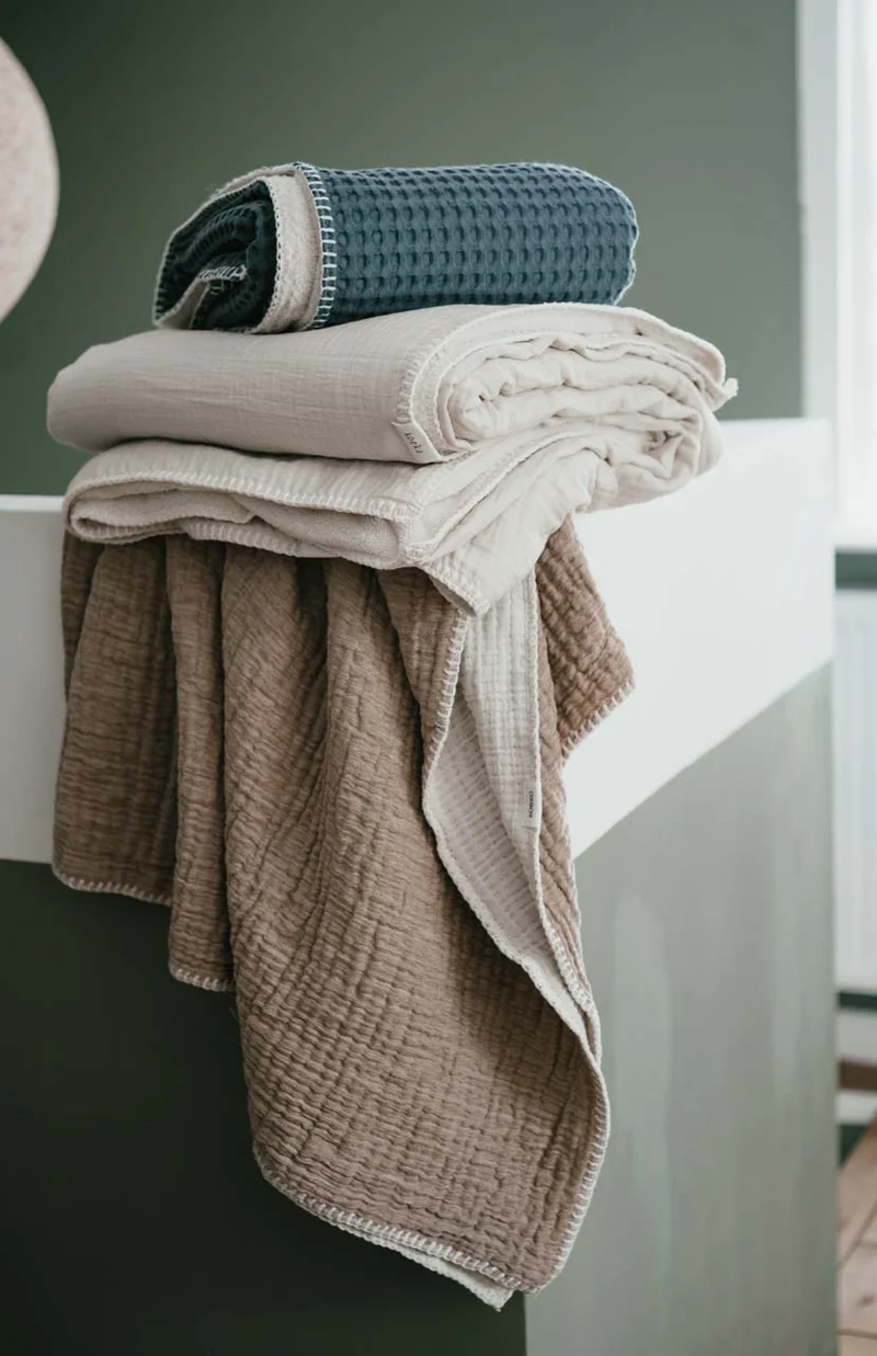 Cot blanket Rivoli caffe