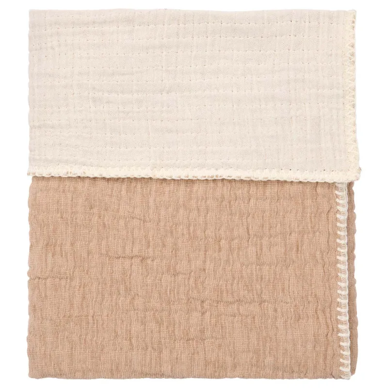 Bassinet blanket Rivoli caffe
