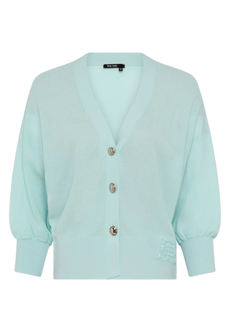 Strickjacke mit Halbarm