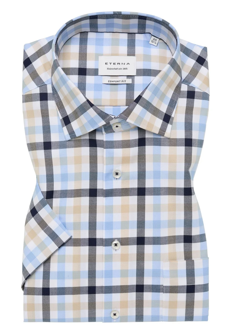Hemd Twill Kurzarm