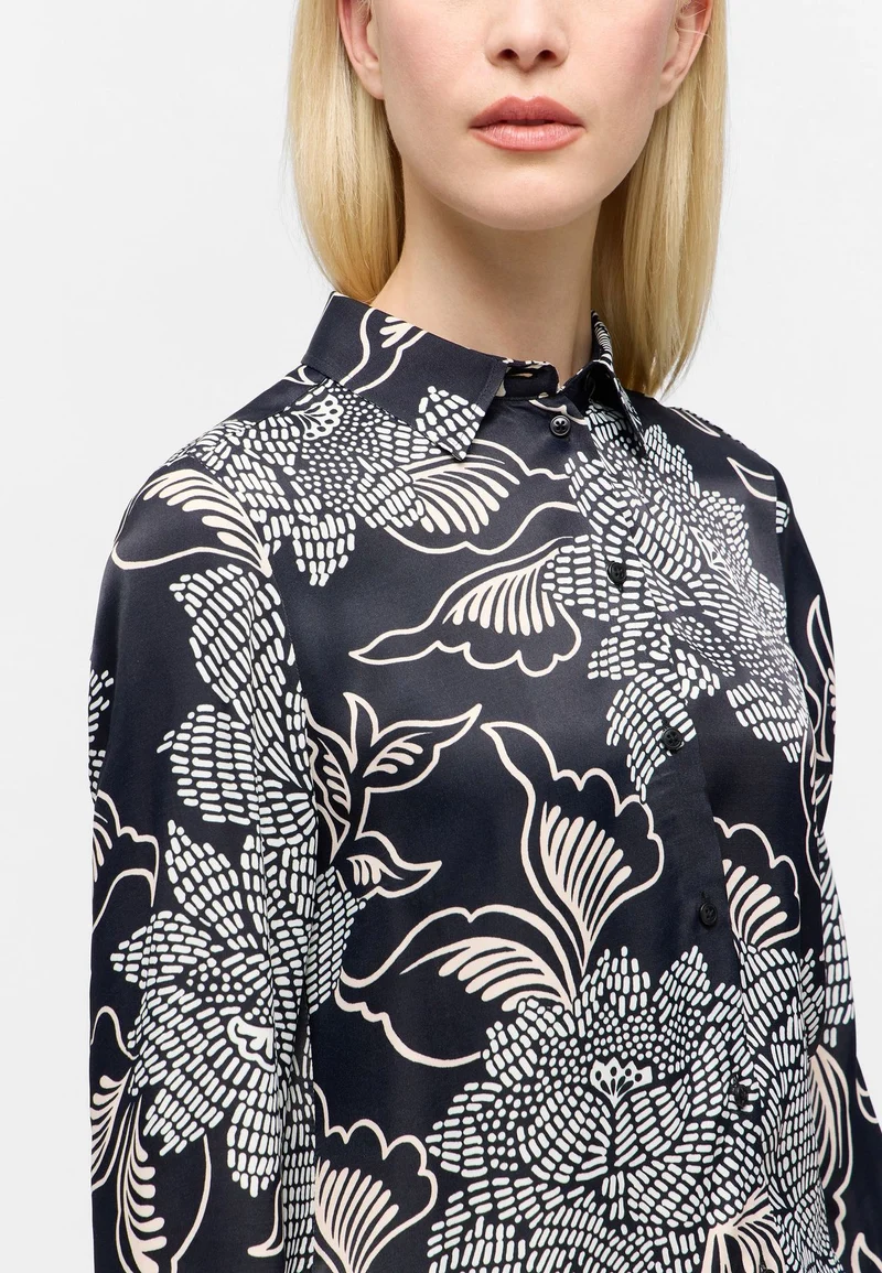 Bluse Viskose Langarm