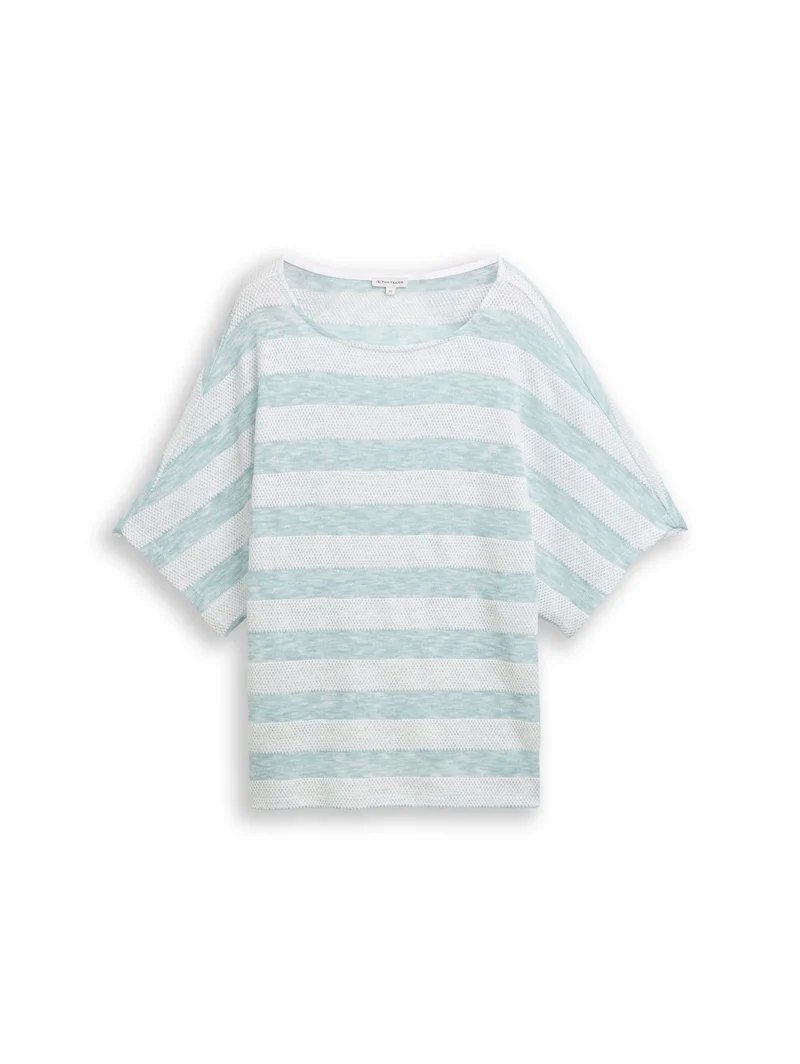 Loose Fit T-Shirt mit Fledermausärmeln