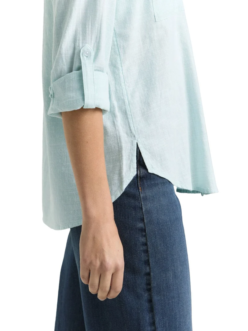 Bluse mit Brusttaschen