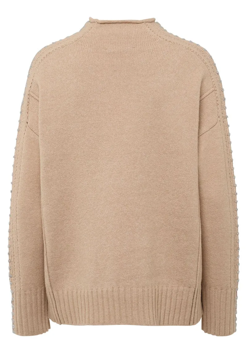 Pullover mit Häkel-Details