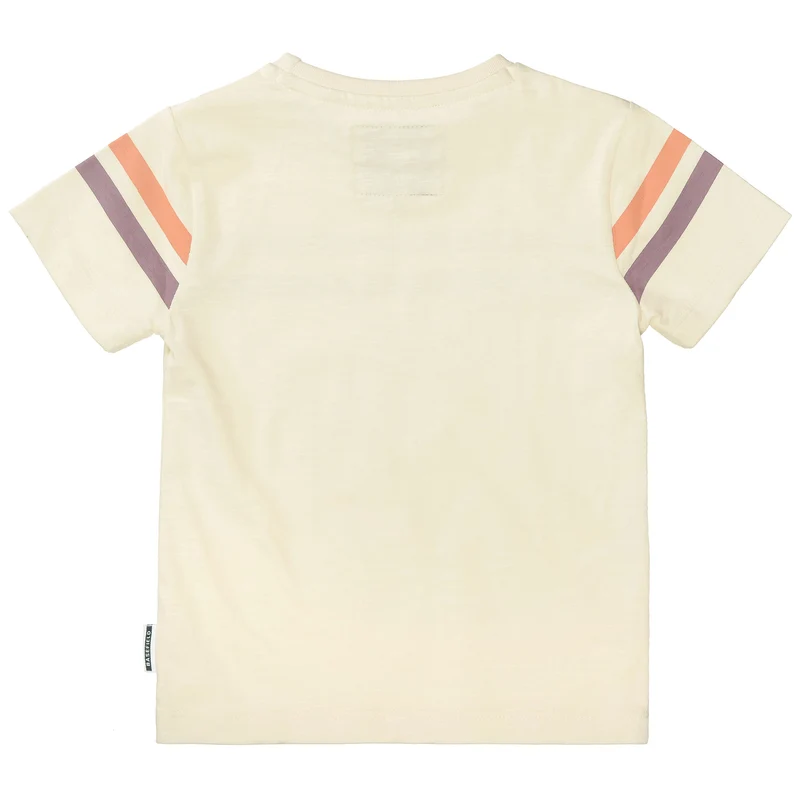 T-Shirt mit Kontrast-Streifen
