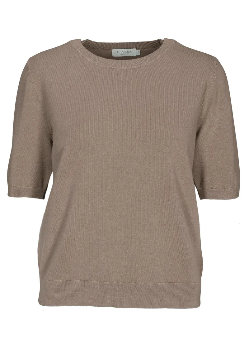 Rdh.-Pullover, 1/2 Arm, uni