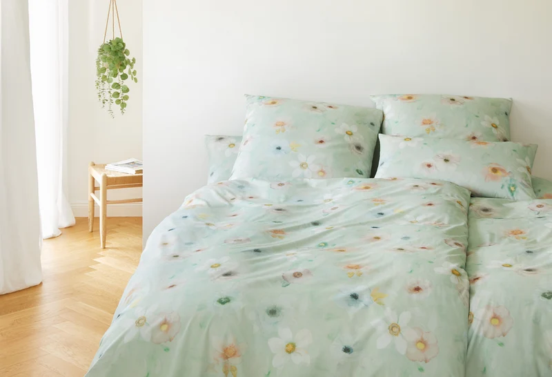 Elegante Bettwäsche Pastel