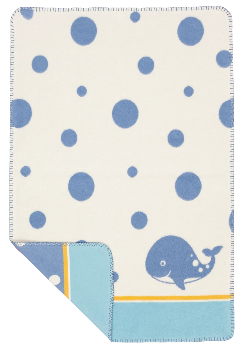 Wanda Babydecke – Bio-Baumwolldecke 75 × 100 cm in 3 Farben | Richter