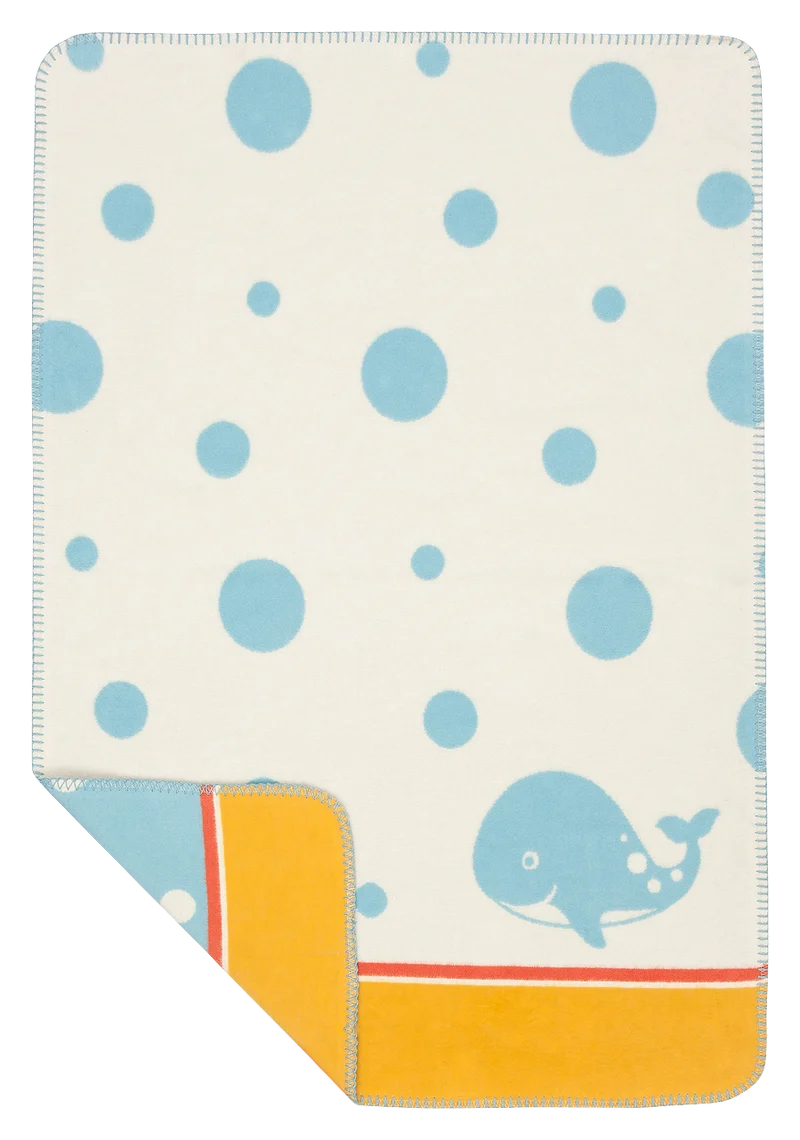 Wanda Babydecke – Bio-Baumwolldecke 75 × 100 cm in 3 Farben | Richter