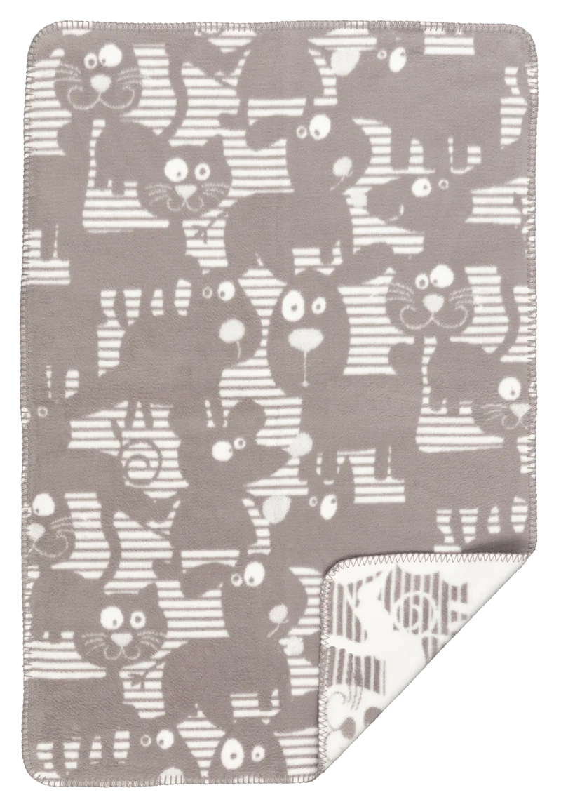 Pets Kinderdecke – Bio-Baumwolldecke 100 × 150 cm in 6 Farben | Richter