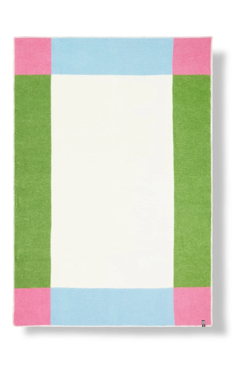 Wool Blanket “Frame” by Luzia Hein