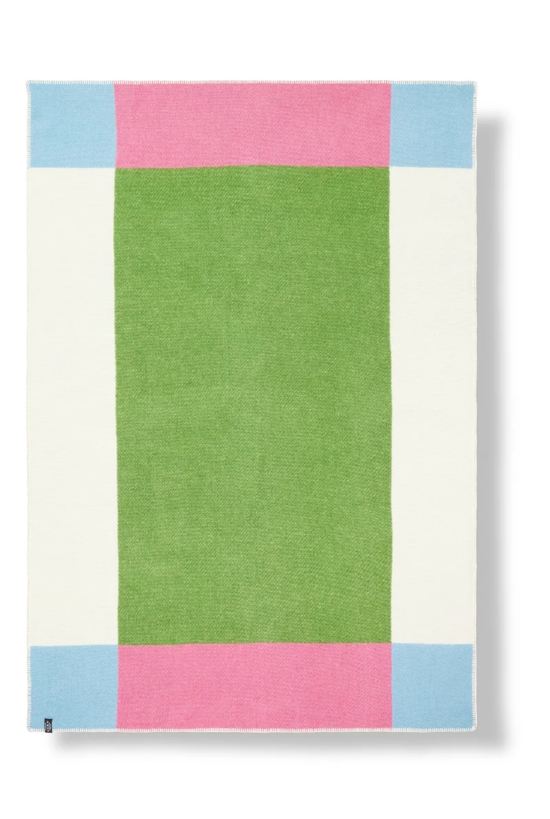 Wool Blanket “Frame” by Luzia Hein