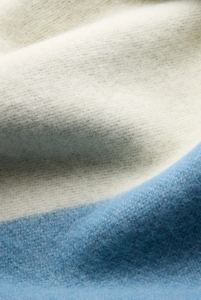 Wool Blanket “Frame” by Luzia Hein