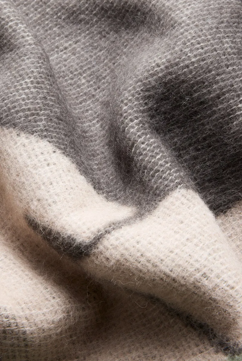 Wool Blanket “Hug Me” by Jeanne Decasper