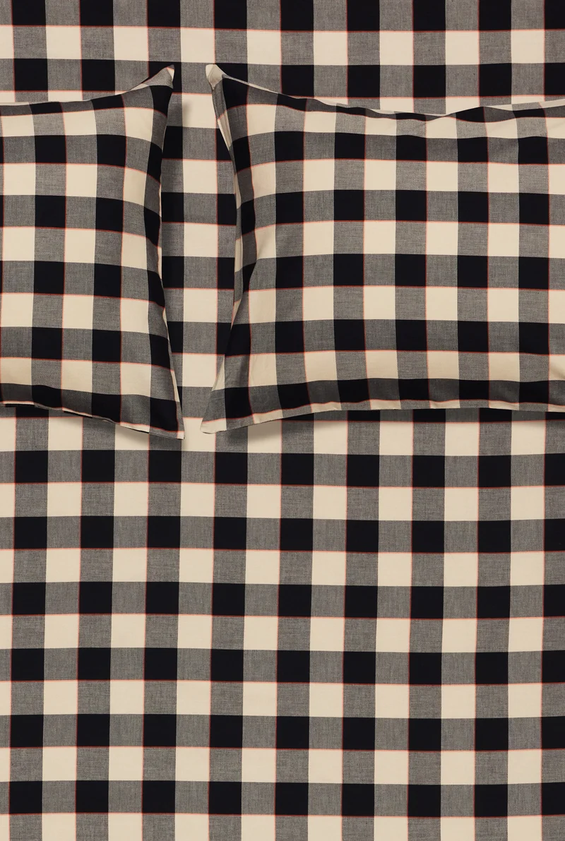 Glen Lodge 'Bernina Check' Yarn-Dyed Cotton Bedding