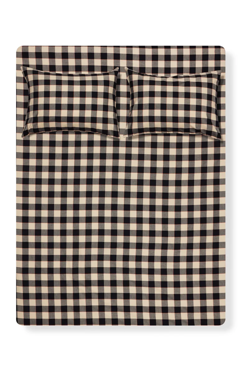 Glen Lodge 'Bernina Check' Yarn-Dyed Cotton Bedding