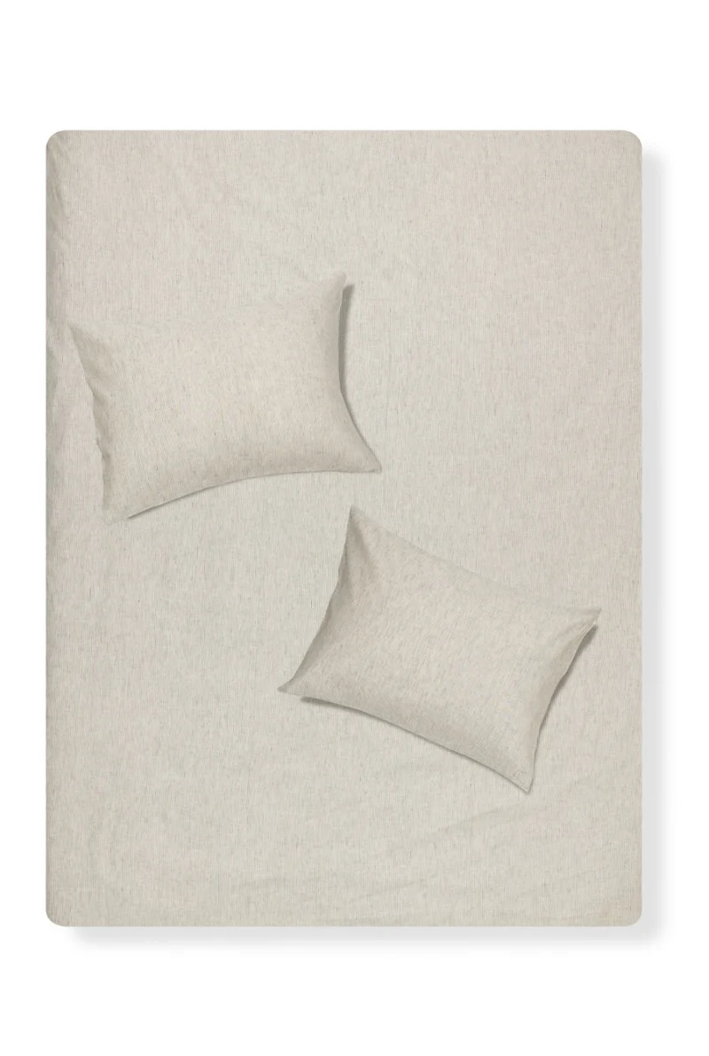 Linen Cotton Bedding "Casa Mare" in Como Stripe