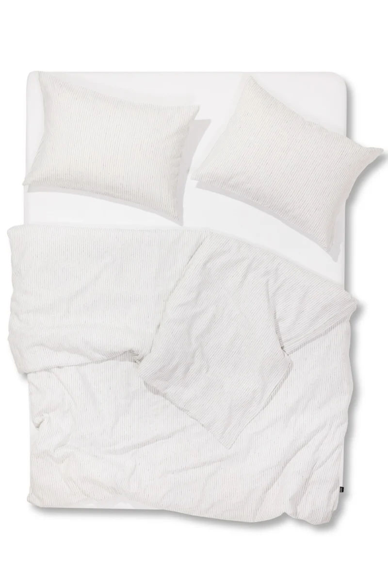 Linen Cotton Bedding "Casa Mare" in Rimini Stripe