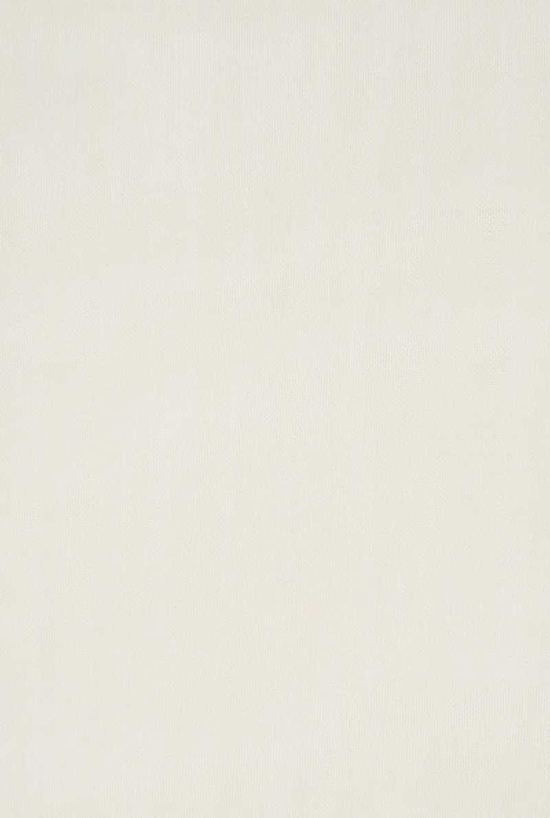 Wool Effect Sheer Curtains in Beige