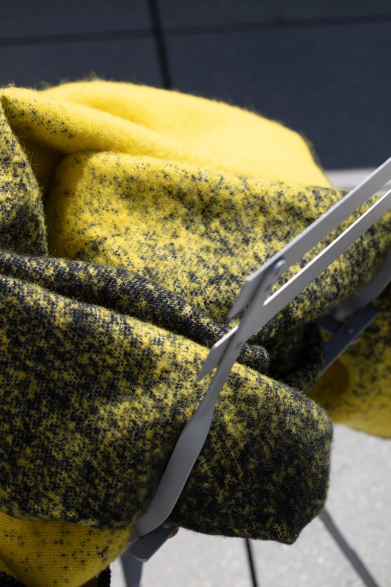 Locarno Film Festival Wool Blanket “Aura” by Michele Rondelli