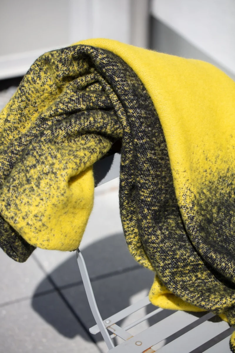 Locarno Film Festival Wool Blanket “Aura” by Michele Rondelli