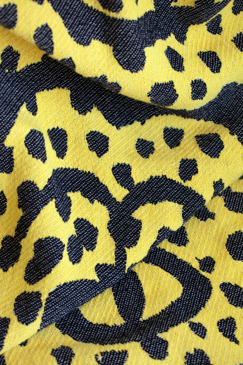 Locarno Film Festival Cotton Blanket “Dotty Leopard” by Jody Barton