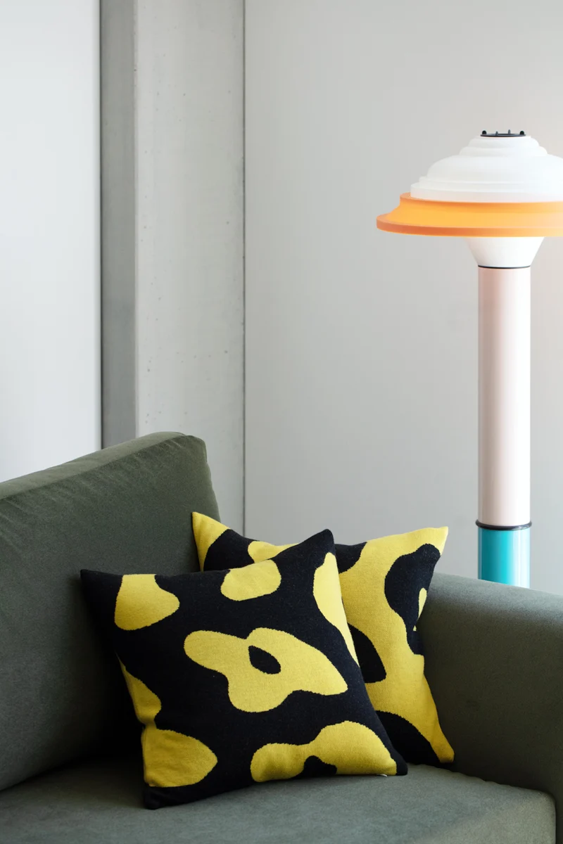Locarno Film Festival Cashmere Cushion “Pardo Spot Two” by Christoffer Joergensen