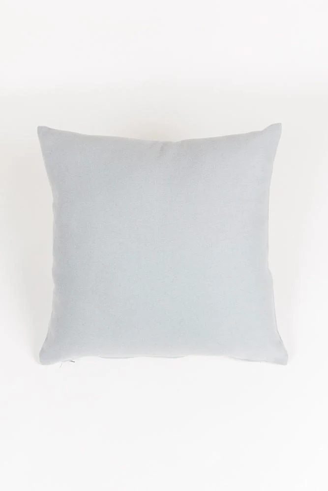 Recycled Wool Pillows & Floor Cushions "Bonnie" - Light Blue