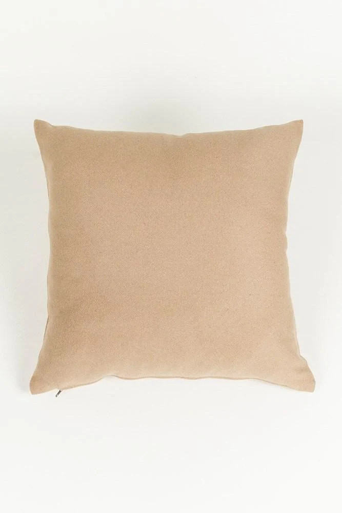 Recycled Wool Pillows & Floor Cushions "Bonnie" - Beige