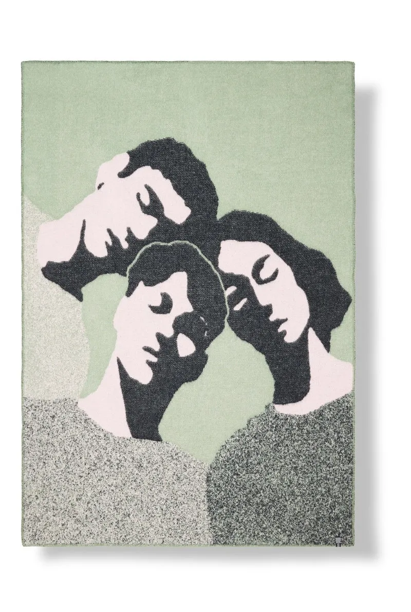 Wool Blanket “I Tosi” by Dario Cortese