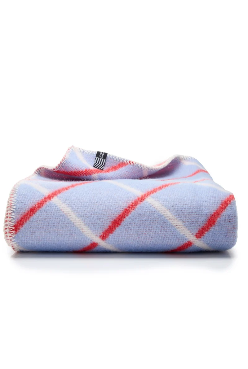 Wool Blanket “Darn Yarn” by Christoffer Joergensen