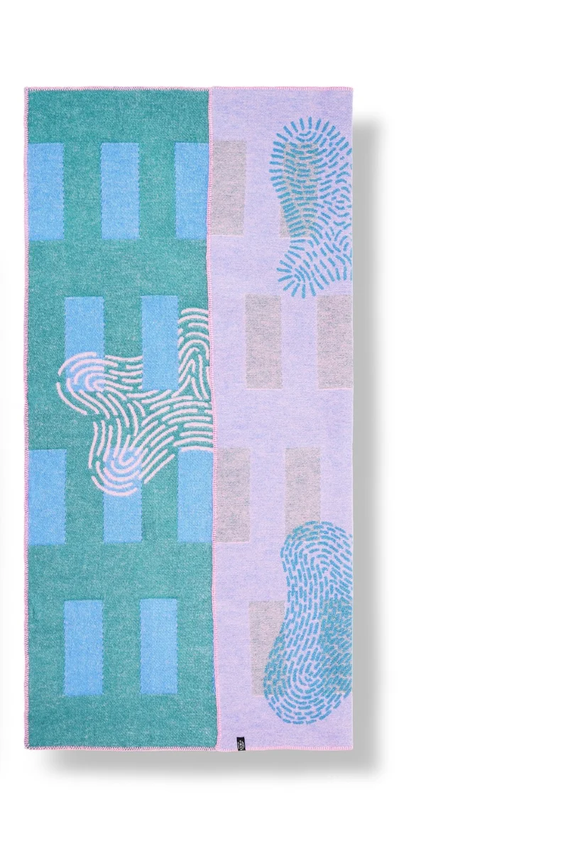 Wool Blanket “A Mano” by Paolo Giacomazzi