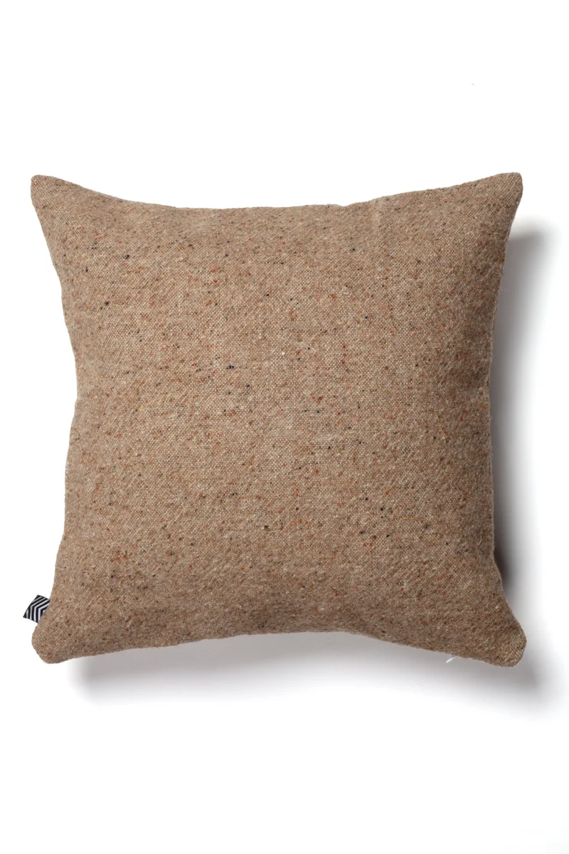 Linen Wool Cushion "Moritz" - Oat