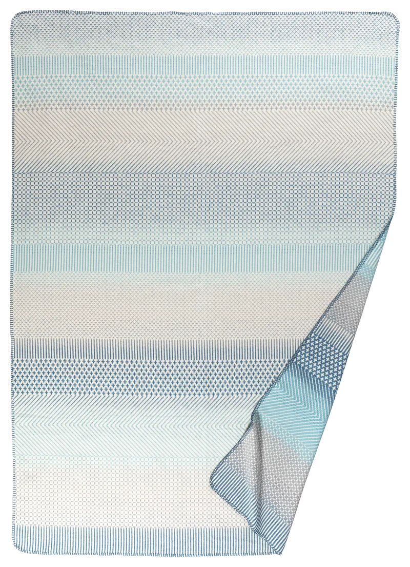 Finja Kuscheldecke Bluestone – Bio-Baumwolldecke 150 × 200 cm | Richter